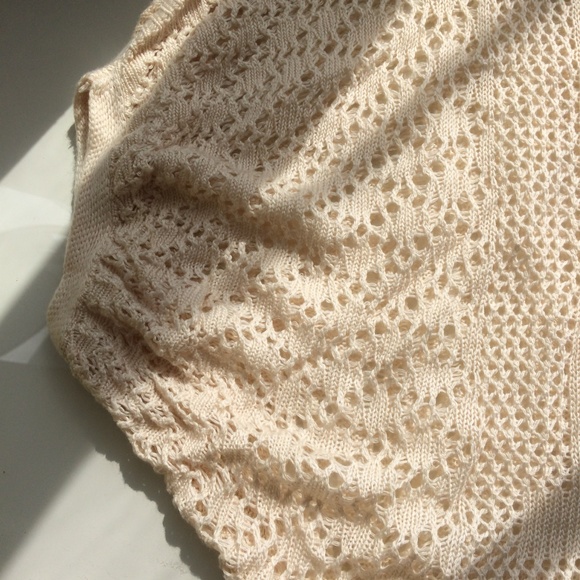 Cream knit top - Picture 3 of 5